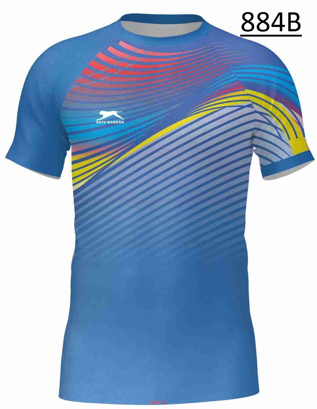 T-Shirts Full Sublimation 2024 Half Sleeves Round Neck Interlock